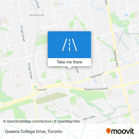 Queens College Drive map