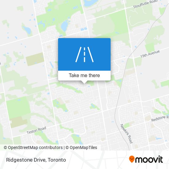 Ridgestone Drive map