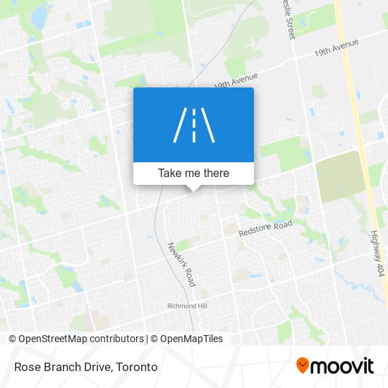 Rose Branch Drive map