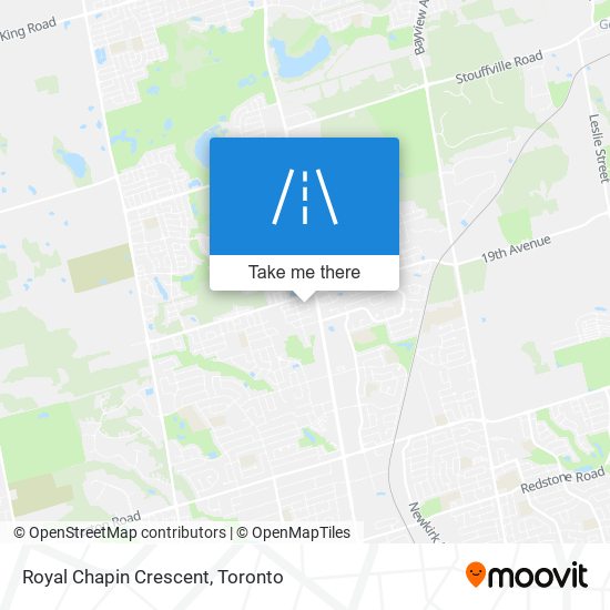 Royal Chapin Crescent map