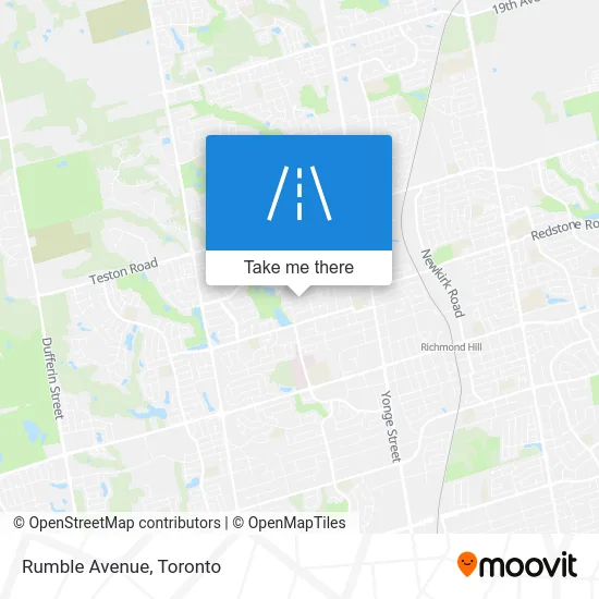 Rumble Avenue map