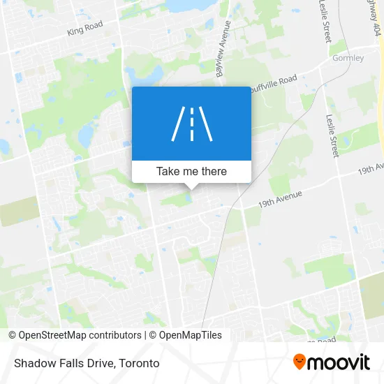 Shadow Falls Drive map