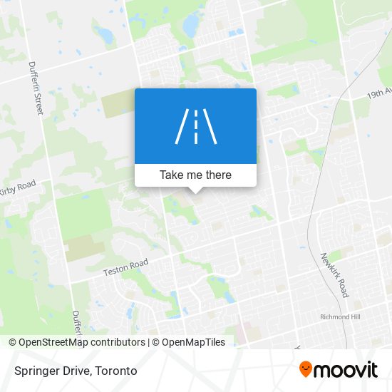 Springer Drive map