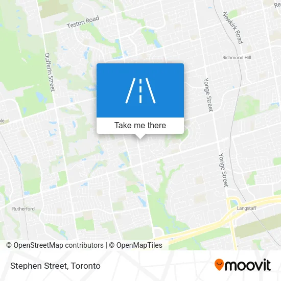 Stephen Street plan