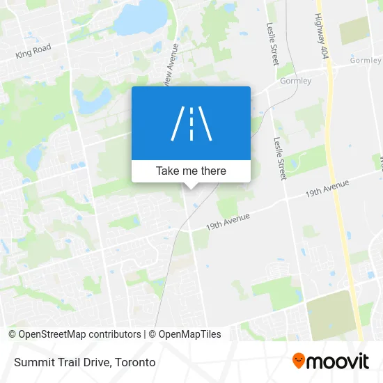 Summit Trail Drive map