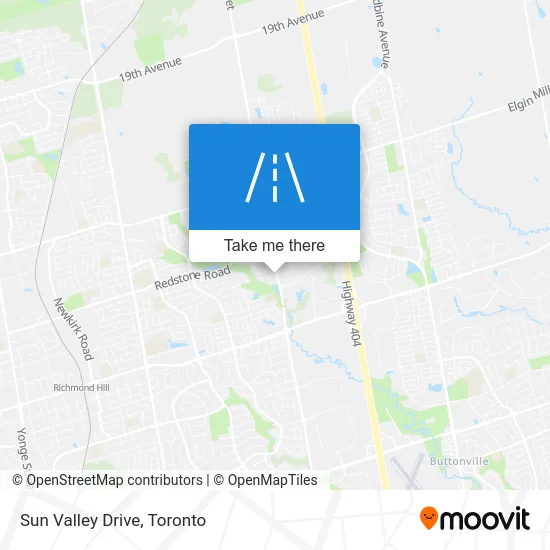 Sun Valley Drive map