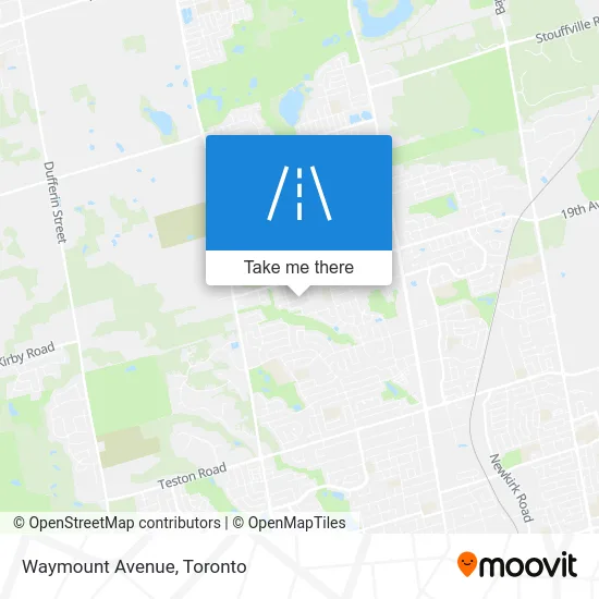 Waymount Avenue map