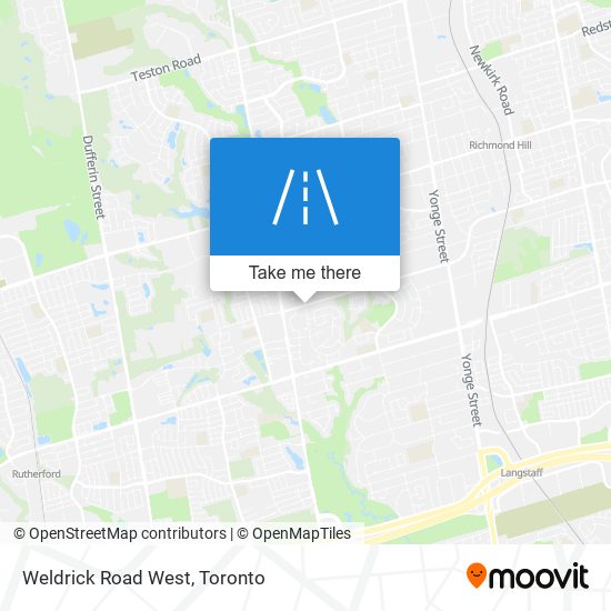 Weldrick Road West plan