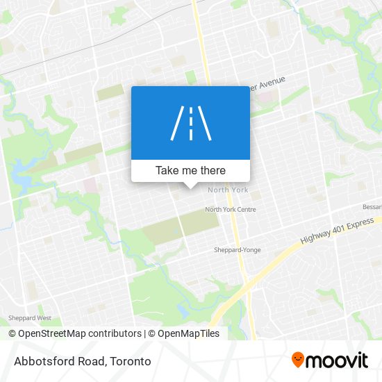 Abbotsford Road map