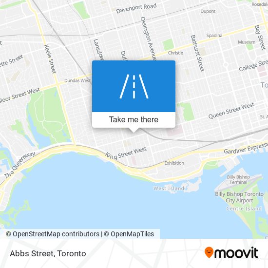 Abbs Street map