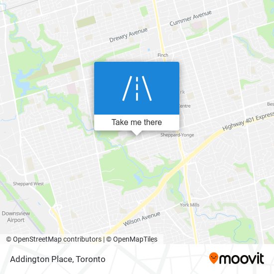 Addington Place plan