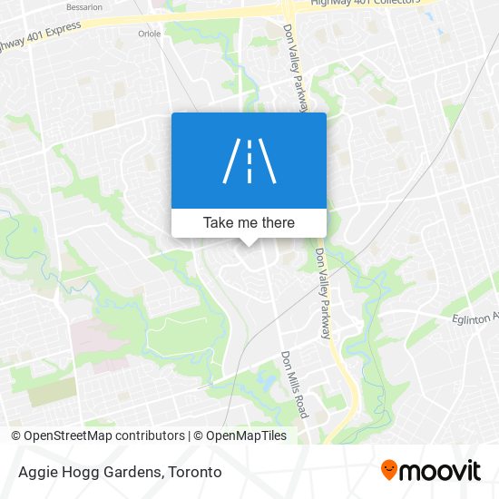 Aggie Hogg Gardens map