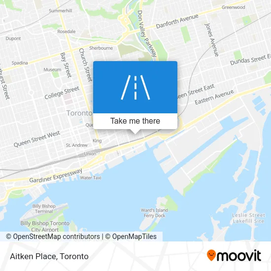 Aitken Place map