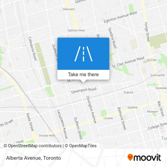 Alberta Avenue map