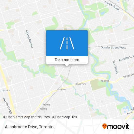 Allanbrooke Drive map