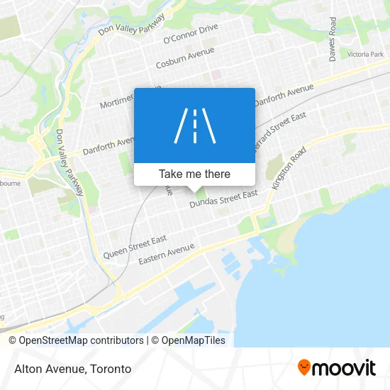 Alton Avenue map