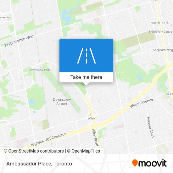 Ambassador Place map