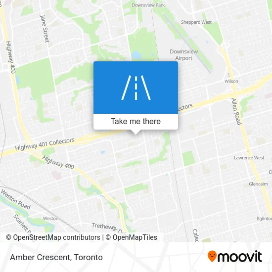 Amber Crescent map