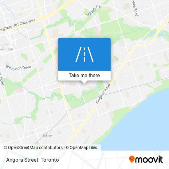 Angora Street map