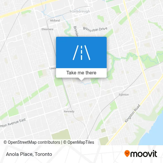 Anola Place map