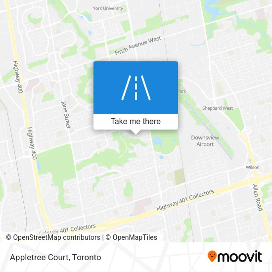 Appletree Court map