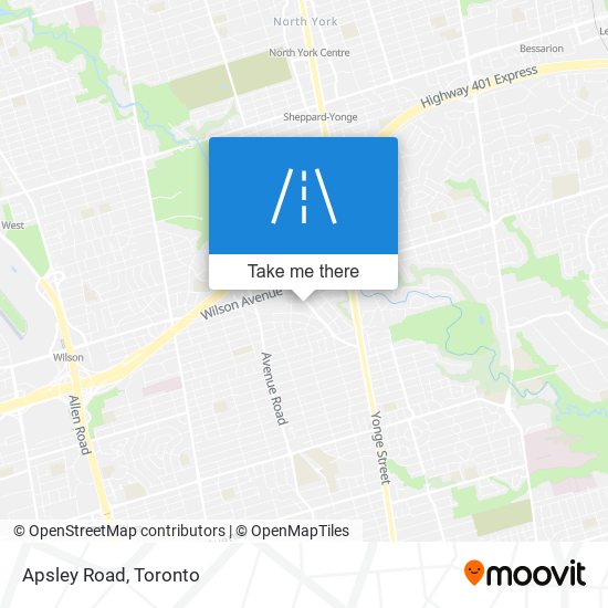 Apsley Road map