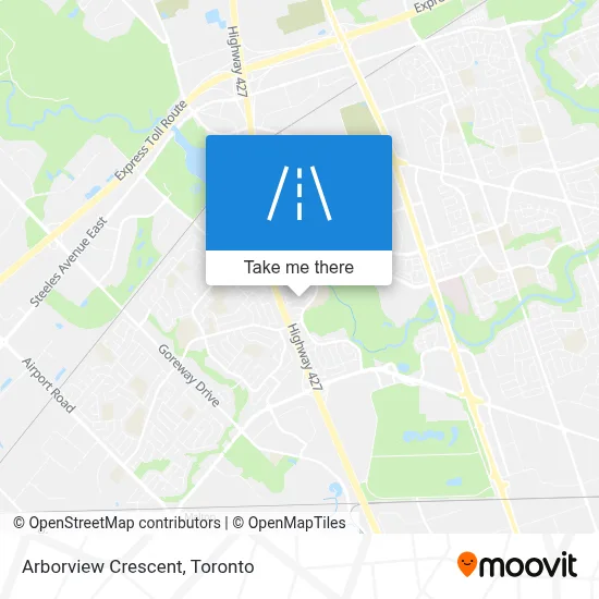 Arborview Crescent map