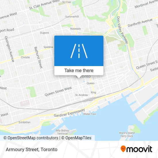 Armoury Street map
