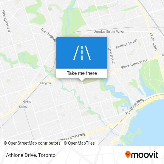 Athlone Drive map