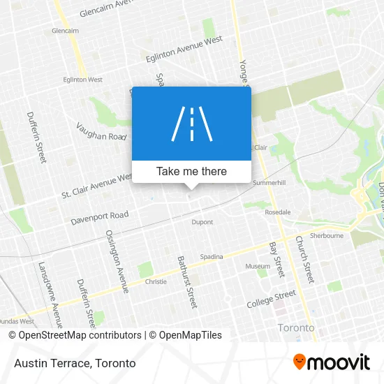 Austin Terrace map