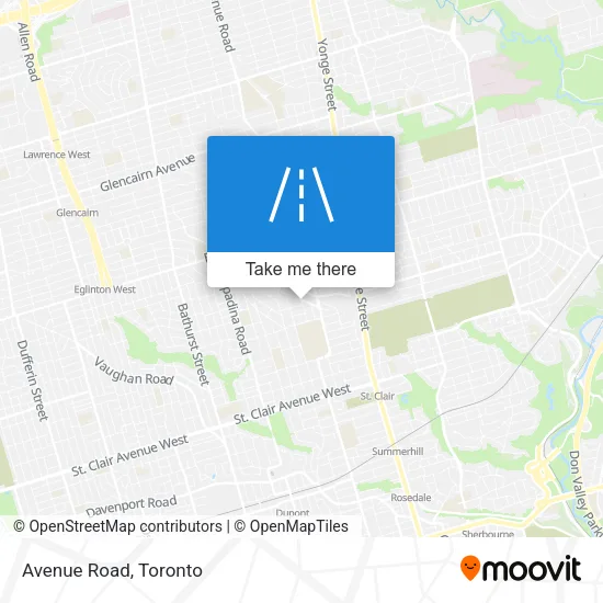 Avenue Road map