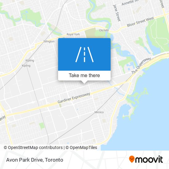 Avon Park Drive map