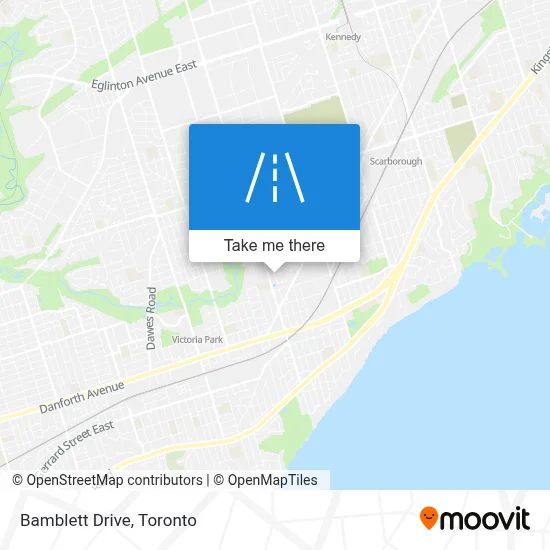 Bamblett Drive map