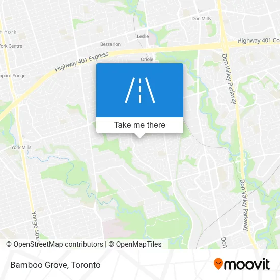 Bamboo Grove map