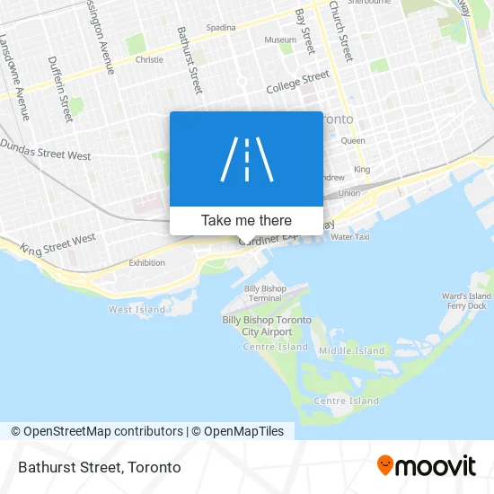 Map Of Bathurst Street Toronto How To Get To Bathurst Street In Toronto By Bus, Subway, Streetcar Or Train?