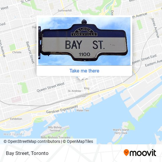 Bay Street map