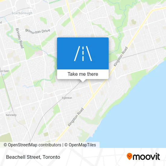 Beachell Street map