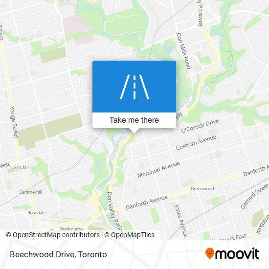 Beechwood Drive map