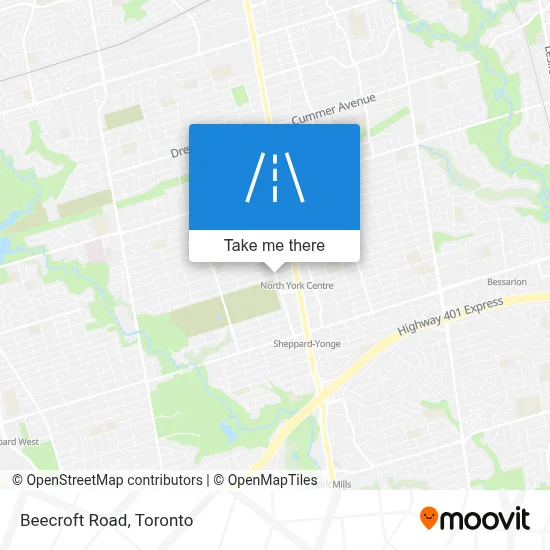 Beecroft Road map