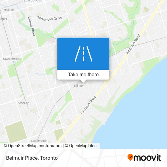 Belmuir Place map