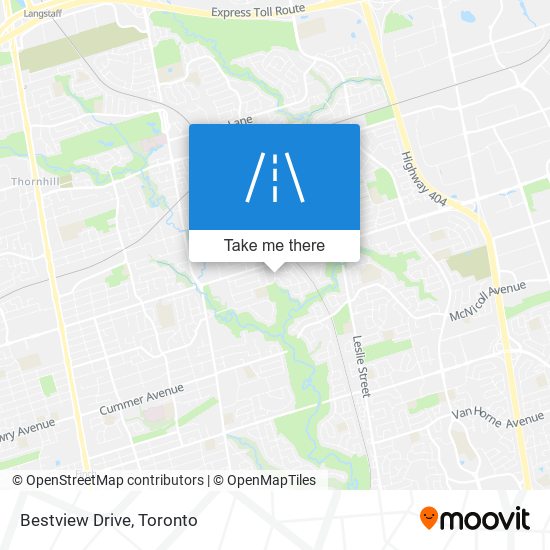 Bestview Drive map