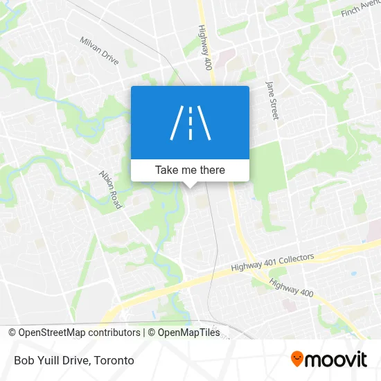 Bob Yuill Drive map