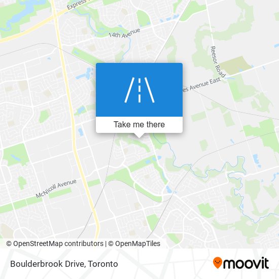 Boulderbrook Drive plan