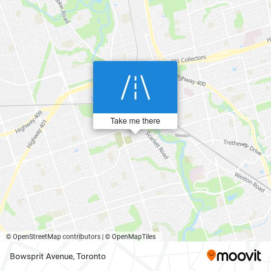 Bowsprit Avenue map