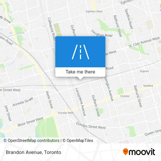 Brandon Avenue map