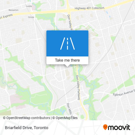 Briarfield Drive map