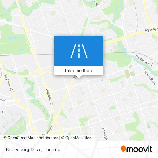 Bridesburg Drive map