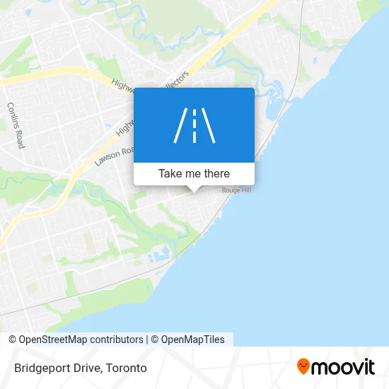 Bridgeport Drive map