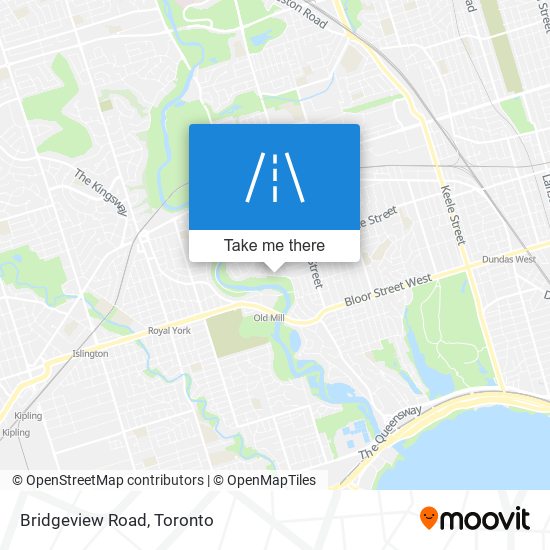 Bridgeview Road map