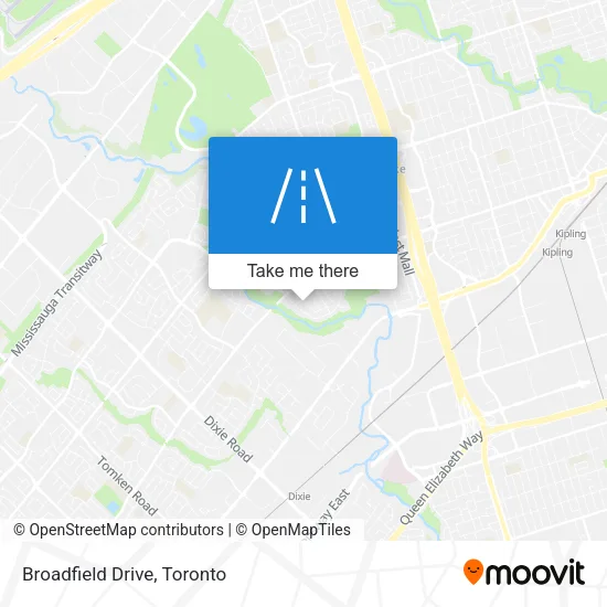 Broadfield Drive map